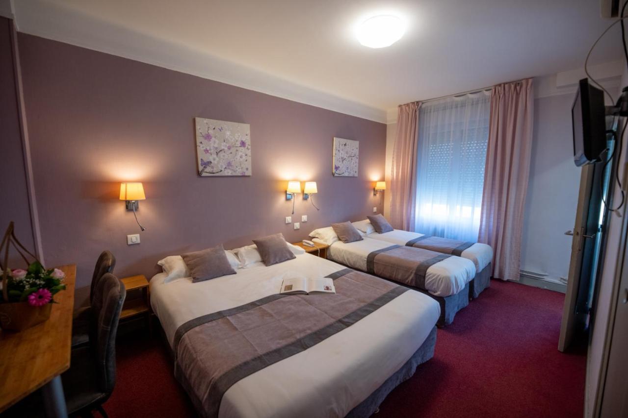 Logis Hotel Le Continental Шатору Екстер'єр фото