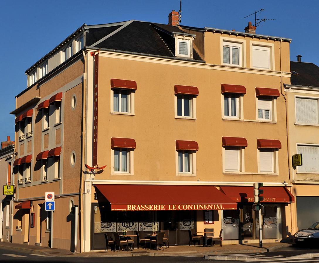 Logis Hotel Le Continental Шатору Екстер'єр фото