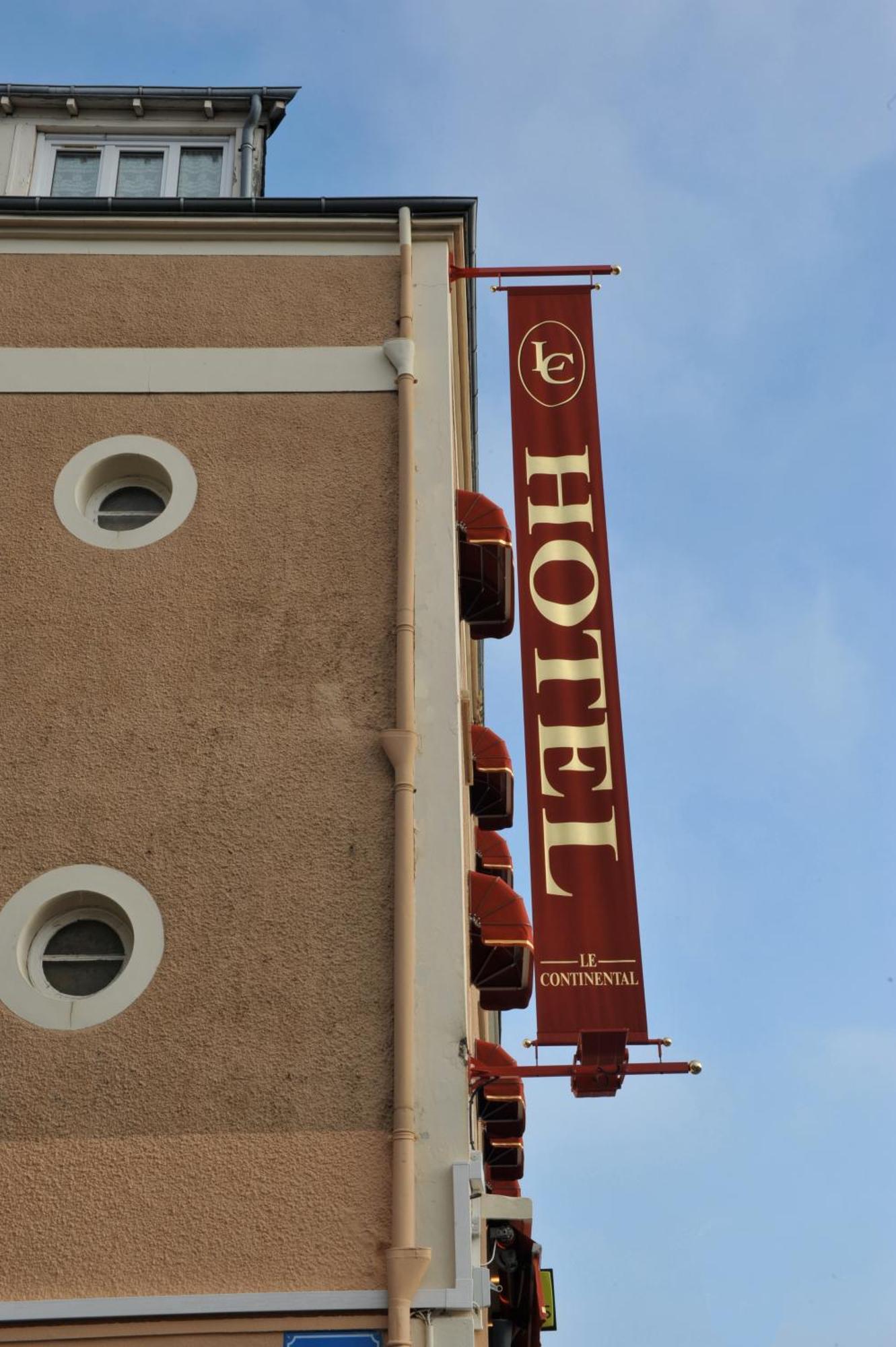 Logis Hotel Le Continental Шатору Екстер'єр фото